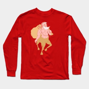 Santaur Claus Long Sleeve T-Shirt